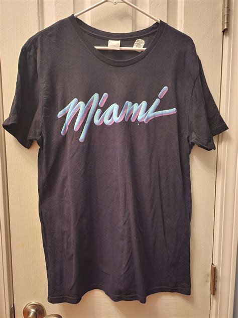 Miami Vice Logo Adult T Shirt Gem