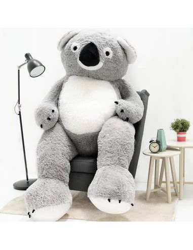 Giant Plush Koala, Soft Toy, 220 Cm, 86 Inches, 7.2 Feet, Grey, Kok...