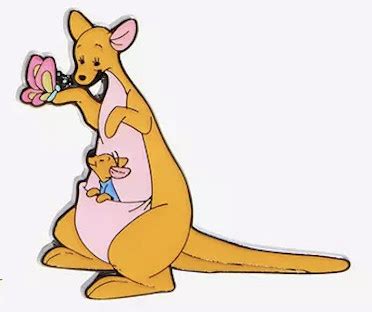 Kanga And Roo Hot Topic Winnie The Pooh Butterfly Blind Loungefly Disney Pin