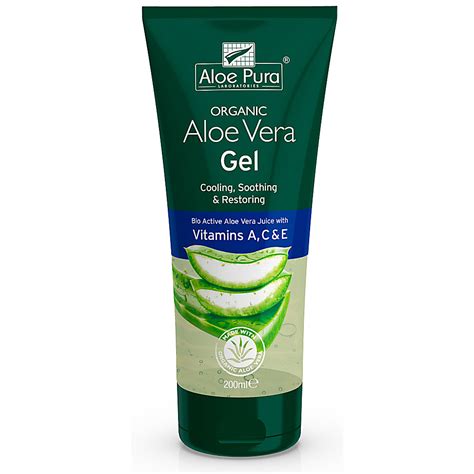 Aloe Pura Aloe Vera Gel With Antioxidant Vitamins A C And E