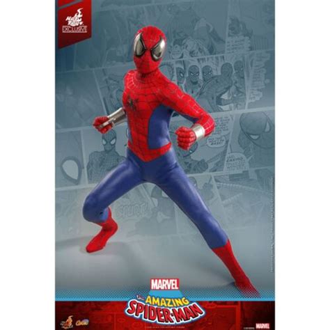 Amazing Spider Man Comic Masterpiece Fully Poseable Exclusive Hot Toys Figure 4895228615381 EBay