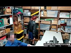 Hot Asian Milf Christy Love Has Sex With Security Guard To Get Virgin Stepdaughter Off Of