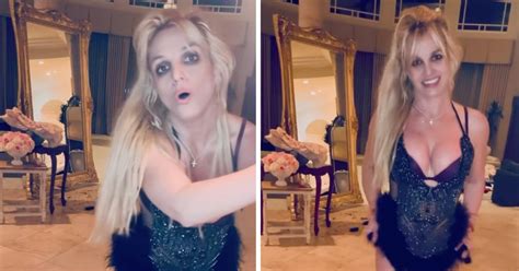 Britney Spears Puts On Odd Dance Performance In Busty Red Bikini Photo