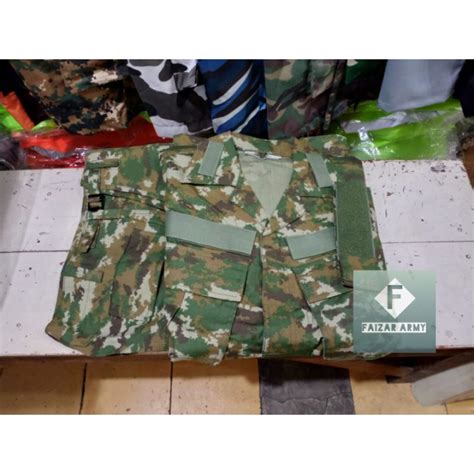 Jual Baju SERAGAM PDL KOSTRAD ASLI JATAH TNI AD ORI 1stel PAKAIAN PDL