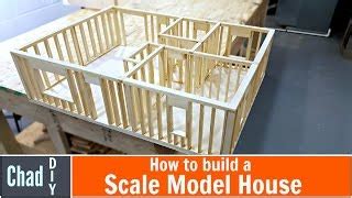 Balsa Wood House Woodworking Challenge