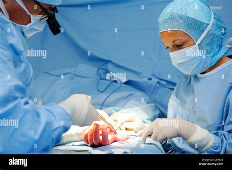 Carpal Tunnel Surgery Stock Photo Alamy