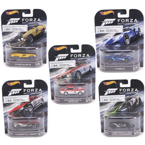 Hot Wheels Forza Motorsport Set Of