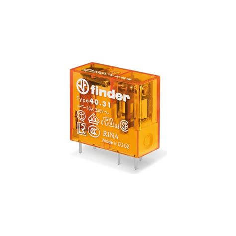 Миниатюрное универсальное электромеханическое реле Finder 405180240000 ...