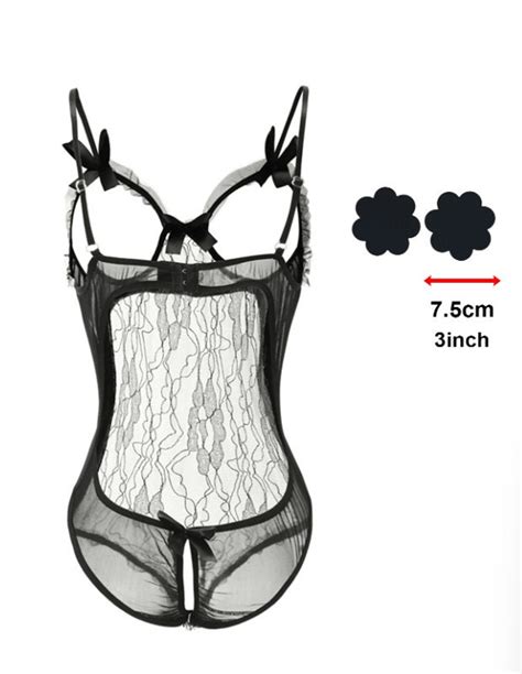 Naked Bodysuit Sexy Underwear Set Women Underwear Kinky Lingerie Set Mesh Transparent Bra Sexy
