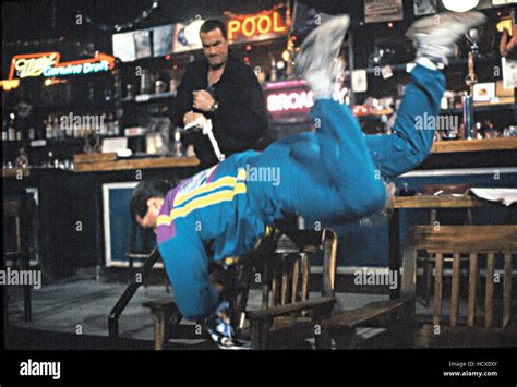 OUT FOR JUSTICE, Steven Seagal, using martial arts to throw his enemy