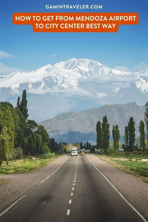 How to get from Mendoza Airport to city center Best Way