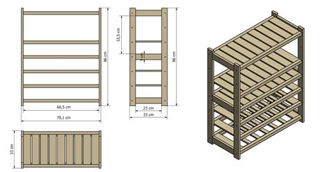Стеллаж из бруса чертеж 95 фото