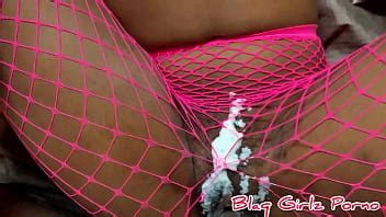 Detrás de escena de follar a una milf árabe negra en la cámara con un enorme creampie video