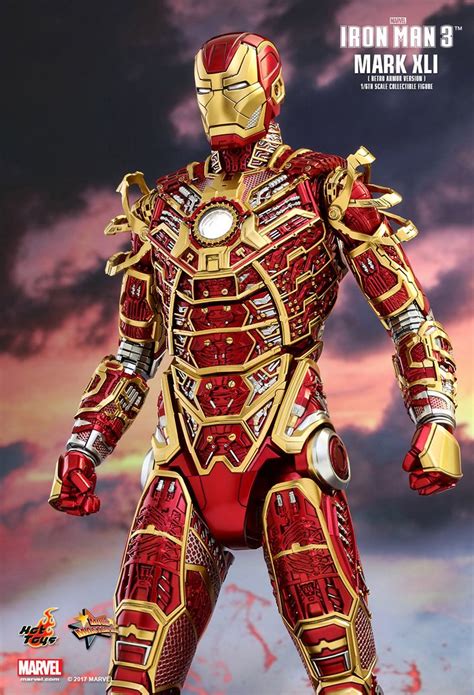 Hot Toys Mms Mark Xli Bones Retro Armor Version