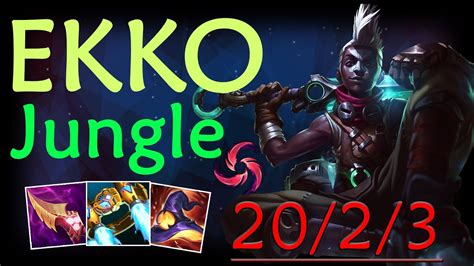 Ekko Jungle Guide Gameplay Youtube