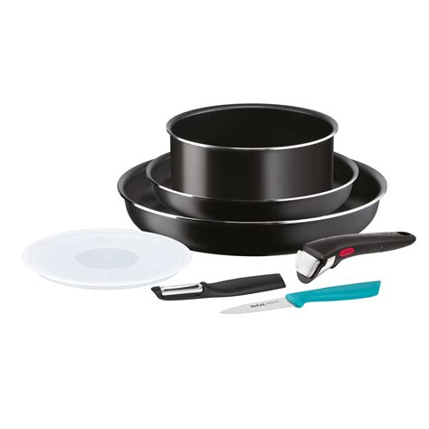 Set De Piese Tefal Ingenio Essentials Invelis Antiaderent Titanium