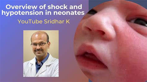 Shock In Neonates Hypotension In Neonates Approach To Shock Dr