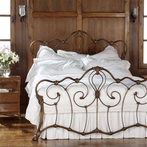 Wrought Iron Beds Inova Black Ornate Victorian Metal Bed Frame By Time