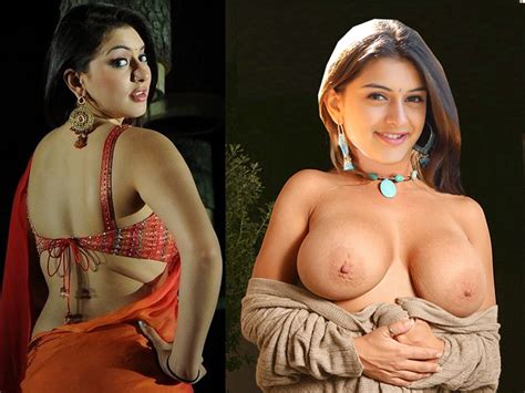 Hansika Motwani Nude And With Saree Bolly Tube