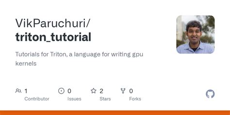 GitHub - VikParuchuri/triton_tutorial: Tutorials for Triton, a language ...