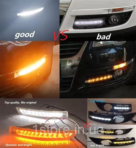 Passat B6 Штатные ДХО DRL в бампер динамические поворотники + дневные ...
