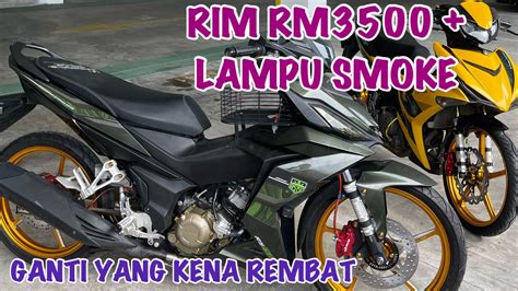 rim rs  kena rembat tukar lain youtube