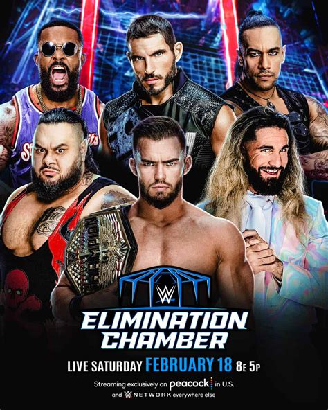 WWE Elimination Chamber 2023 Spoilers Sees Two Championships Contested