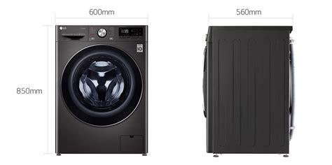 LG Washer Dryer Black - 10.5KG | Best Washing Machines Price in Sri Lanka | BuyAbans.com