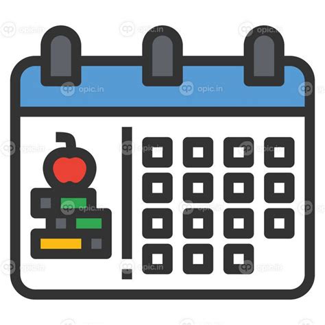 دانلود آیکون تقویم آموزش وکتور آیکون اوپیک