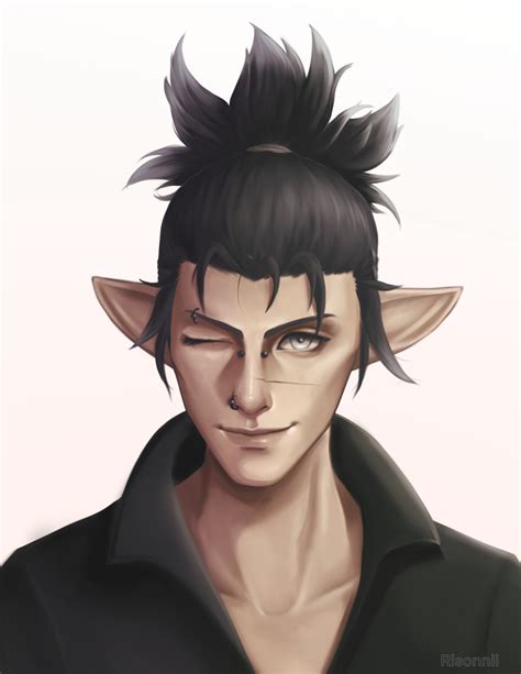 ArtStation - Elezen commission