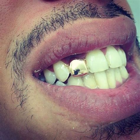 Gold Teeth Men Gold Diamond Grillz Diamond Teeth Gold Tooth Cap Hip