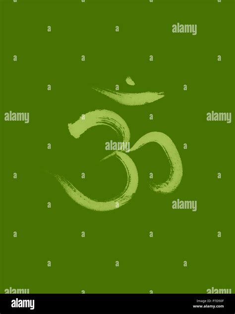 hindu om symbol high resolution stock photography  images alamy