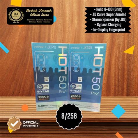 Jual Infinix Hot Pro Plus Hitam Bnib NoRepack Shopee Indonesia