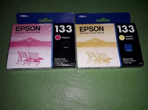 Cartuchos Originales Epson T Amarillo Y Magenta Para T Env O Gratis