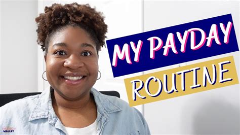 How I Budget My Paycheck Payday Routine Youtube