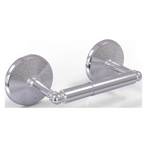 Allied Brass Monte Carlo Satin Chrome Wall Mount Double Post Toilet Paper Holder In The Toilet