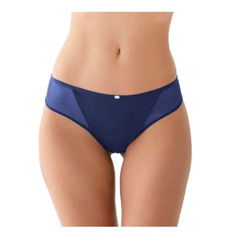 Bikini Vassarette Talla G Con Mesh Azul Walmart