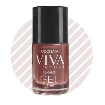 Esmalte Em Gel Nude Avel N O Precisa Cabine Secagem R Pida Odorata Esmalte Magazine Luiza