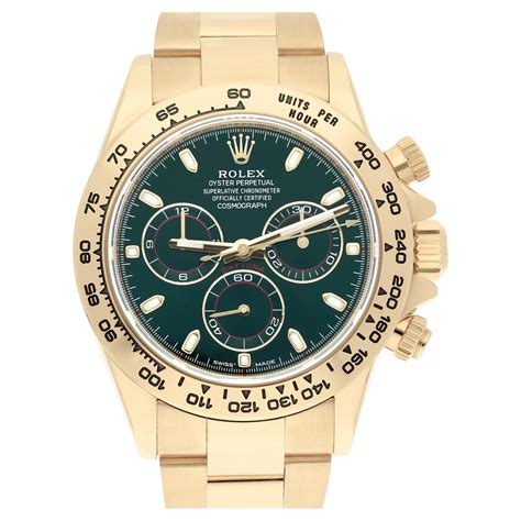 Rolex Yellow Gold Cosmograph Daytona Wristwatch Ref 6263 At 1stDibs