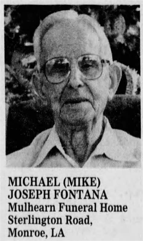 Michael Joseph “Mike” Fontana (1909-2009) - Find a Grave Memorial