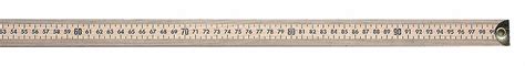 Westcott Meter Stick Brass Ends Clear Finish 10f26210432 Grainger