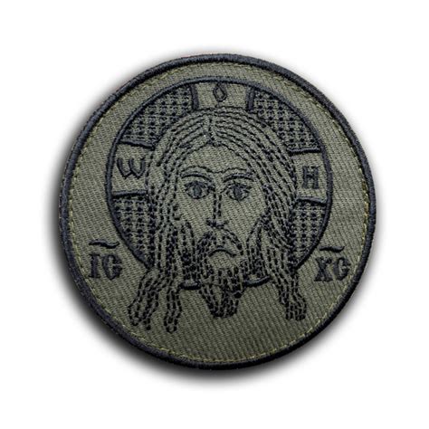 Шеврон на липучке "Икона Спас Нерукотворный" (Нашивка, патч). - купить ...