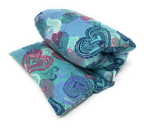 Microwave Flax Heating Pad With Removable Washable Cover Hot Cold Therapy Pack Great For