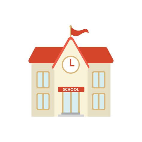 school buildings clipart