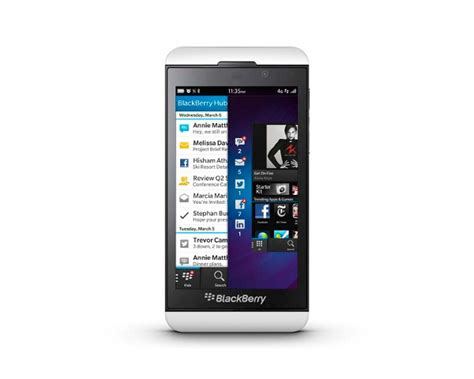 Blackberry Z10 Announcedfirst Bb 10 Full Touch Phone Hitting Us In