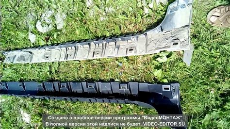 Снятие порогов рено Дастер - YouTube