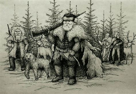 Siberian hunters by Sigarth on DeviantArt