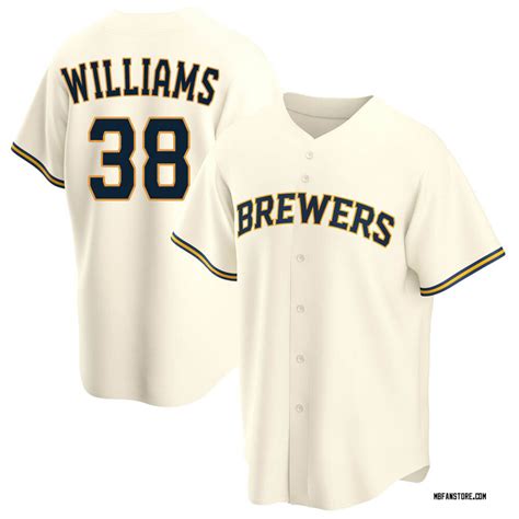 Replica Devin Williams Youth Milwaukee Brewers Cream Home Jersey