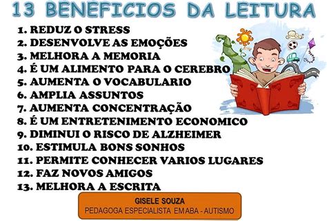 Gisele Souza 13 BenefÍcios Da Leitura