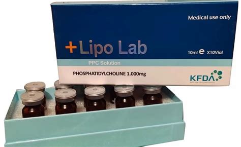 Kfda Liquid Lipo Lab Ppc Injection For Weight Loss Packaging Size